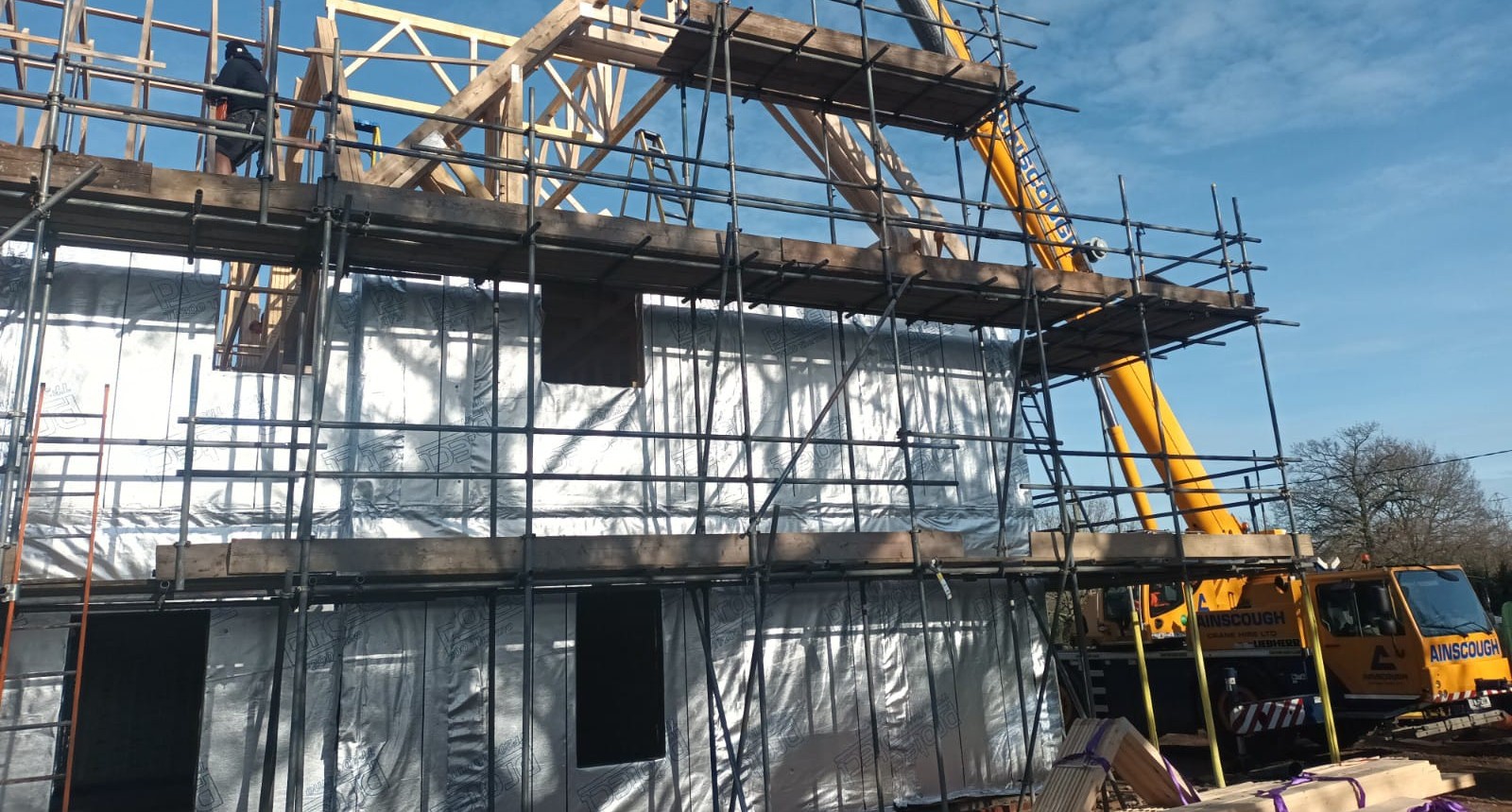 timber engineering car barns