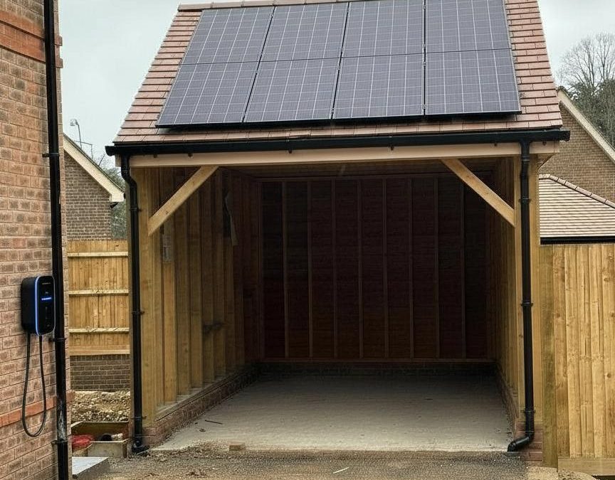 Timber Frame Garaging Solutions – Speed, Carbon and Renewable Solutions in One Choice